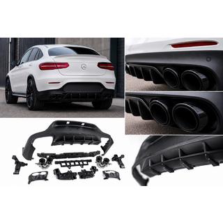 Aizmugurējais difuzors ar izplūdes uzgaļiem (AMG43 dizains)