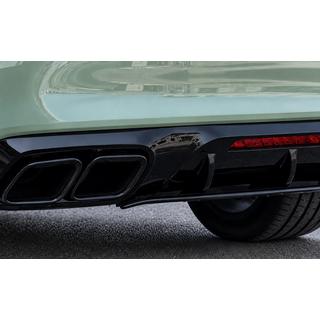 Aizmugurējais difuzors ar izplūdes uzgaļiem Black (2015-2018, GT63 dizains) foto 2
