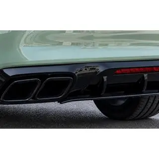 Aizmugurējais difuzors ar izplūdes uzgaļiem Black (2015-2018, GT63 dizains) foto 2