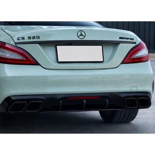 Aizmugurējais difuzors ar izplūdes uzgaļiem Black (2015-2018, GT63 dizains) foto 3