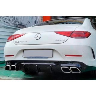 Aizmugurējais difuzors ar izplūdes uzgaļiem (GT63 dizains) foto 1