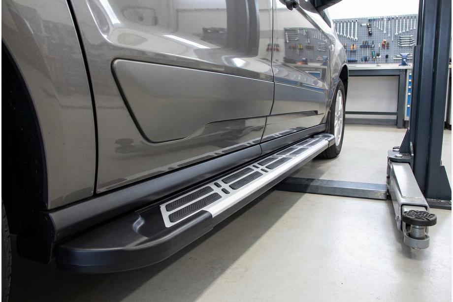 Ford Connect 2021– Sānu sliekšņi Sunrise (2 gab., alumīnijs) Maxi riteņu bāze Image