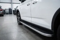 Ford Connect 2021– Sānu sliekšņi Tayga Grey (2 gab., alumīnijs) foto 1