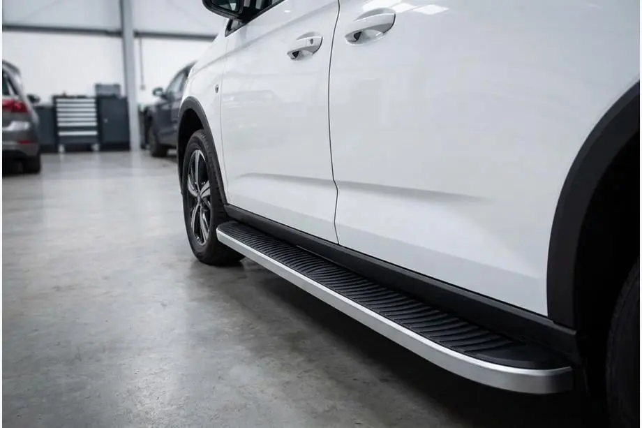 Ford Connect 2021– Sānu sliekšņi Tayga Grey (2 gab., alumīnijs) Image