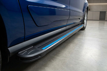 Ford Connect 2021– Sānu pakāpieni Maya Blue (2 gab., alumīnijs) Maxi riteņu bāze foto 1