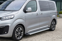 Opel Zafira Life 2019– Sānu sliekšņi Maya V2 (2 gab., alumīnijs) M – videja riteņu bāze foto 1