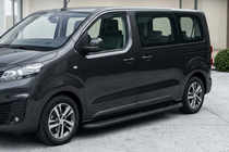 Opel Vivaro 2019– Sānu sliekšņi Tayga Black (2 gab., alumīnijs) foto 1