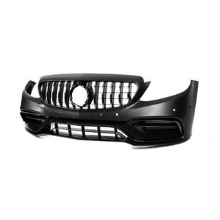 Priekšējais bamperis komplektā (AMG C63-designs 2018-2021) Mercedes C-сlass W205 2014–2021 foto 4