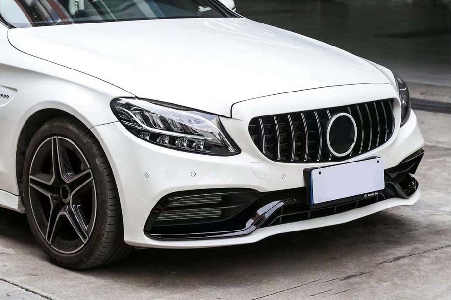 Mercedes C-class W205 2014–2021 Priekšējais bamperis komplektā (AMG C63-designs 2018-2021) Image