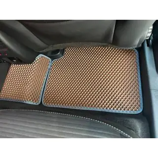EVA auto paklājiņi (Hybrid, brūni) foto 3