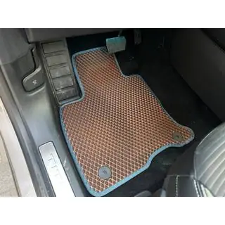 EVA auto paklājiņi (Hybrid, brūni) foto 1