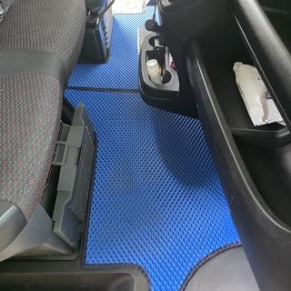 EVA auto paklājiņi (zili) foto 3