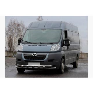 Priekšējā aizsargstanga ST015 (nerūsējošais tērauds) Opel Movano 2021– foto 1