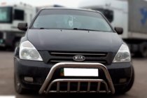 Kia Carnival 2002–2013 Priekšējais aizsargstienis WT002 (2006-2013, nerūsējošais tērauds) foto 1