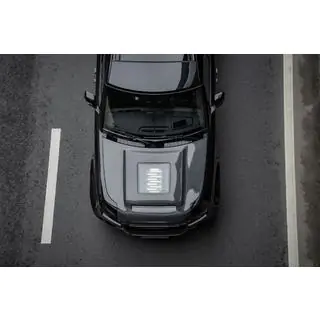 Karbonu motora pārsegs (ar stikla atveri) Land Rover Defender 2019– foto 4