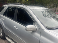 Mercedes ML W164 2005–2011 Logu vēja deflektori ar hromētu līsti Niken Luxury (4 gab.) foto 6