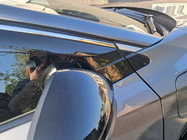 Nissan Ariya 2022– Logu vēja deflektori ar hromētu līsti Niken Luxury (4 gab.) foto 5
