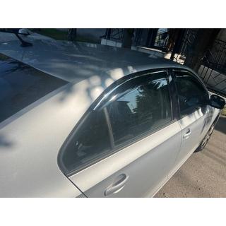 Logu vēja deflektori ar hromētu līsti Niken Luxury (4 gab.) foto 2