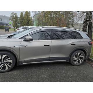 Logu vēja deflektori ar hromētu līsti Niken Luxury (4 gab.) foto 3