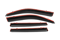 Toyota Land Cruiser Prado 150 2009–2023 Logu vēja deflektori ar hromu Niken Luxury (4 gab.) foto 4