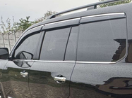 Lexus LX570/450d 2008–2022 Logu vēja deflektori ar hromētu līsti Niken Luxury (2008-2015, 6 gab.) foto 3