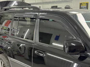 Lexus LX470 1998–2007 Logu vēja deflektori Niken Luxury (4 gab.) foto 8