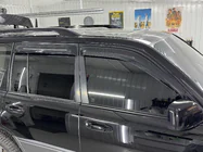 Lexus LX470 1998–2007 Logu vēja deflektori Niken Luxury (4 gab.) foto 4
