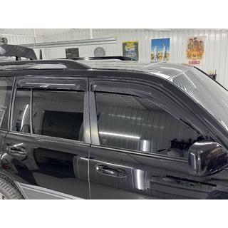 Logu vēja deflektori Niken Luxury (4 gab.) Lexus LX470 1998–2007 foto 4