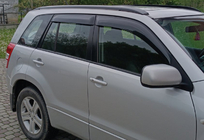 Suzuki Grand Vitara 2005–2017 Logu vēja deflektori Niken Luxury (4 gab.) foto 2
