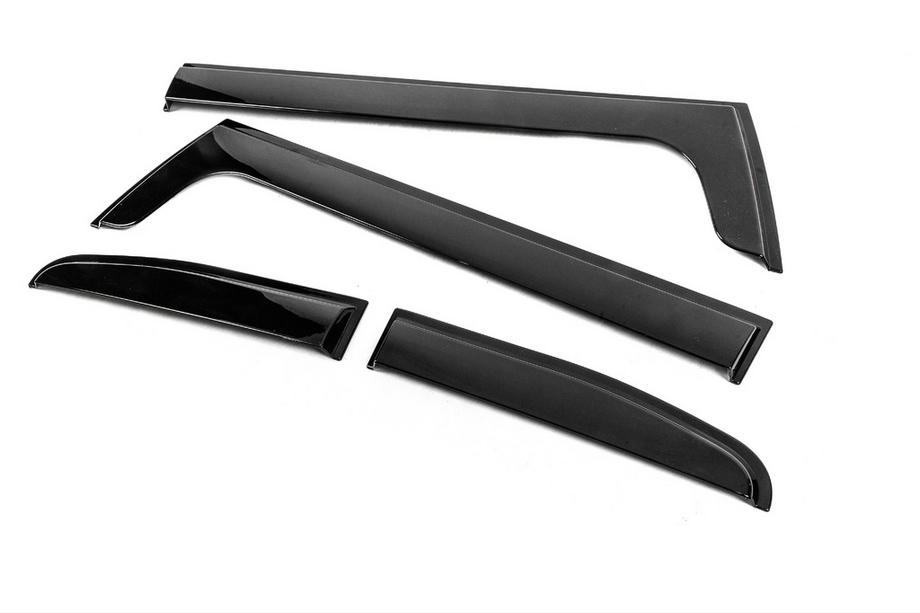 Toyota FJ Cruiser 2006–2022 Logu vēja deflektori Niken Luxury (4 gab.) Foto 4