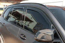 BMW X5 G05 2019–2026 Ievietojamie logu vēja deflektori Niken Luxury (4 gab.) foto 1