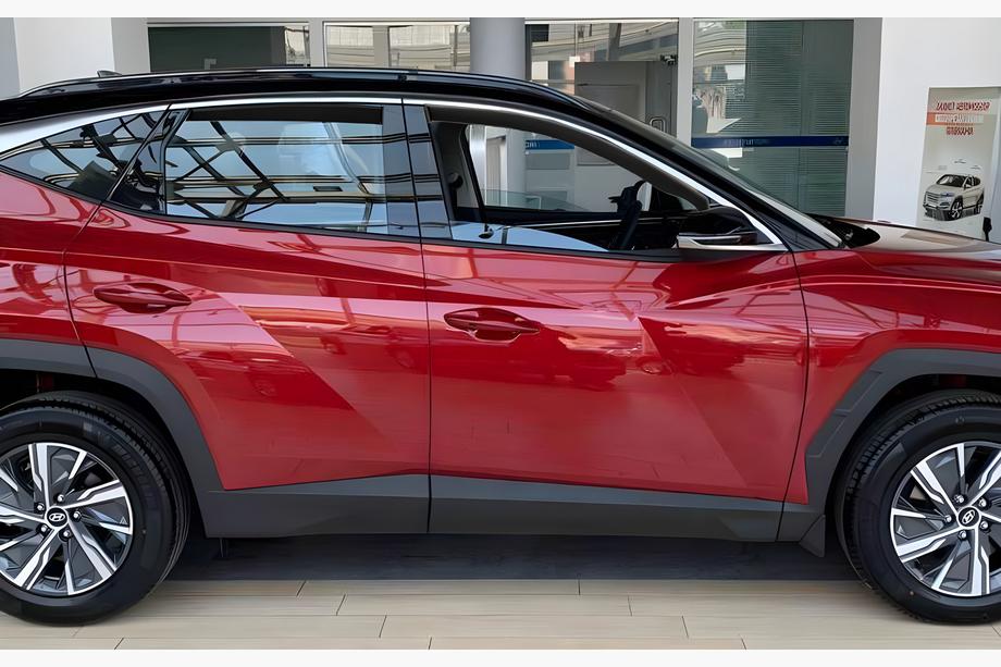 Hyundai Tucson NX4 2021– Ievietojamie logu vēja deflektori Niken Luxury (4 gab.) Image
