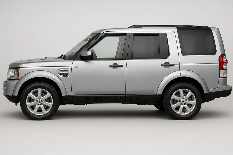 Land Rover Discovery III 2004–2009 Ievietojamie logu vēja deflektori Niken Luxury (4 gab.) Foto 1