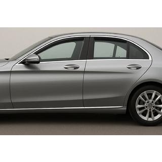 Ievietojamie logu vēja deflektori Niken Luxury (4 gab.) Mercedes C-сlass W205 2014–2021 foto 1