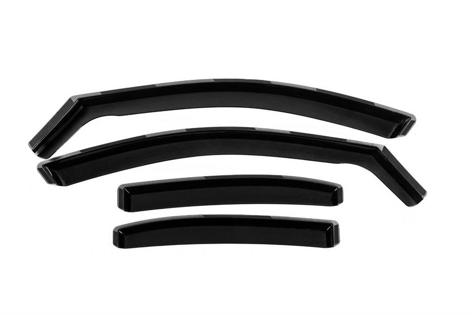 Mercedes C-class W205 2014–2021 Ievietojamie logu vēja deflektori Niken Luxury (4 gab.) Foto 4