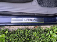 Renault Laguna 2001–2007 Sliekšņu uzlikas OmsaLine (4 gab., nerūsējošais tērauds) foto 6