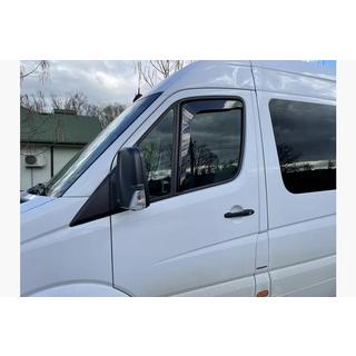 Logu vēja deflektori, ieliekamie (2 gab., HEKO) Volkswagen Crafter 2006–2016 foto 2