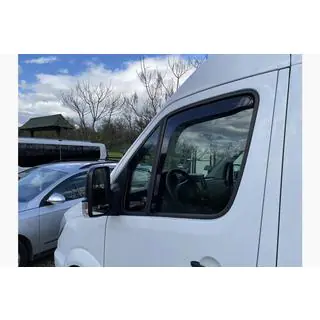 Logu vēja deflektori, ieliekamie (2 gab., HEKO) Volkswagen Crafter 2006–2016 foto 3