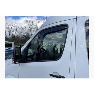Logu vēja deflektori, ieliekamie (2 gab., HEKO) Volkswagen Crafter 2006–2016 foto 1
