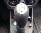 Dacia Logan MCV 2004–2014 Pārnesumkloķa rokturis 8200079112 (melns ar pelēku) foto 1