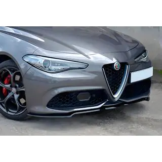 Priekšējā lūpas uzlika DPT (2016-2019, spīdīgi melna) Alfa Romeo Giulia 2016–2022