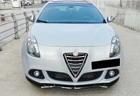 Alfa Romeo Giulietta 2010–2020 DPT priekšējā bampera lūpa (ABS, melns spīdīgs, 3 gab.) foto 1