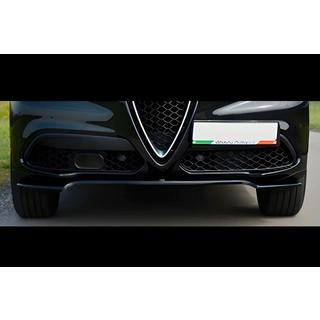 Priekšējā bampera lūpa DPT V-1 (ABS, spīdīgi melna) Alfa Romeo Stelvio 2016– foto 1