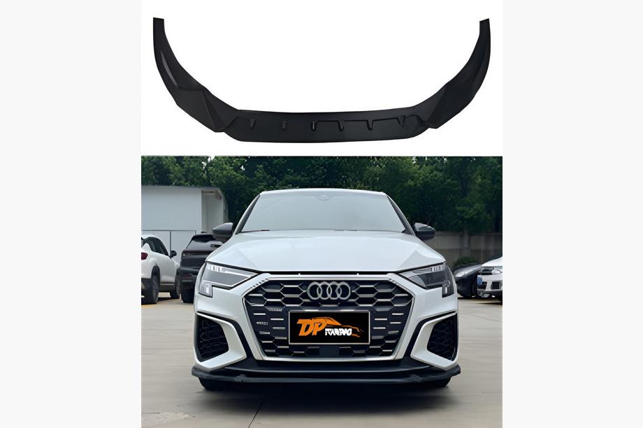 Audi A3 2020– Priekšējā lip uzlika DPT V-1 (melns spīdīgs) Image
