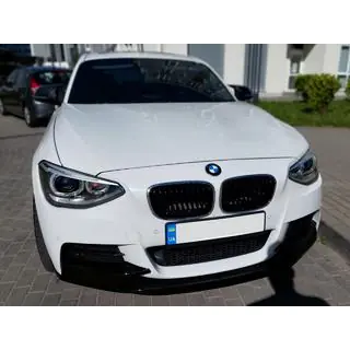 Priekšējā lip uzlika DPT V-1 (M Performance, spīdīgi melna, 2 gab.) foto 4