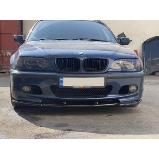 DPT V-1 priekšējā lūpa (M Sport, melns spīdīgs)