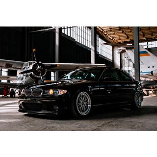 Priekšējais lip spoileris DPT V-2 (M Sport, spīdīgi melns) foto 3