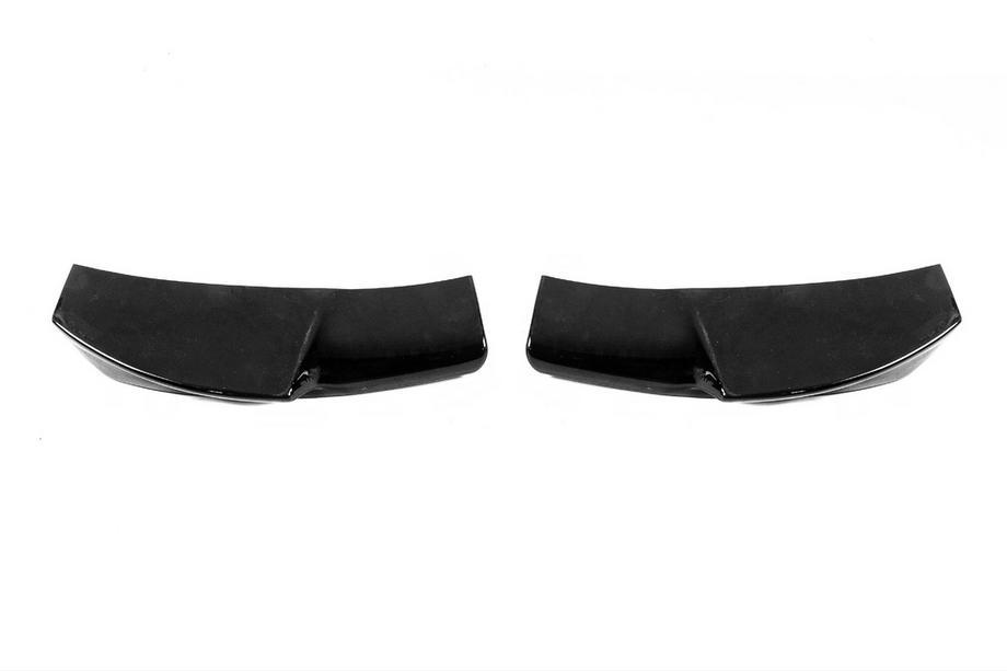 BMW 3. sērija E90/E91 2005–2011 Priekšējā splitera flap uzlikas DPT (E90 M-Sport 2008-2011, spīdīgi melnas, 2 gab.) Foto 8