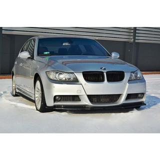 Priekšējā lūpa DPT (E90 M-Sport 2005-2008, melna spīdīga) foto 3