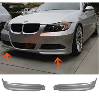 Priekšējais lūpas spoilers DPT (E90 Base 2005-2008, spīdīgi melns, 2 gab.)